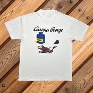 Curious George Ether Cartoon T-shirt